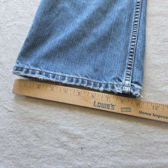 Buckle BKE Jeans Mens Size 32x30 Blue Denim Derek Stretch Bootleg Western - Picture 6 of 15